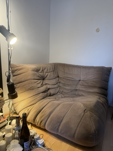 Ligne roset dark grey corner - dark,