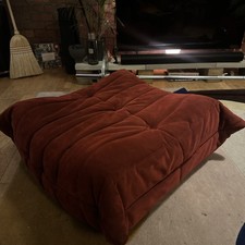 Ligne Roset Red Togo Footstool