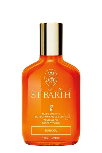 Roucou tanning oil spf6 - roucou,