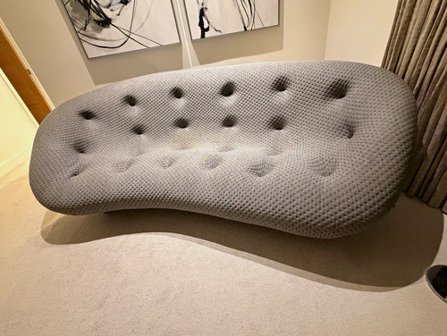 Ligne roset ploum grey tufted - grey,